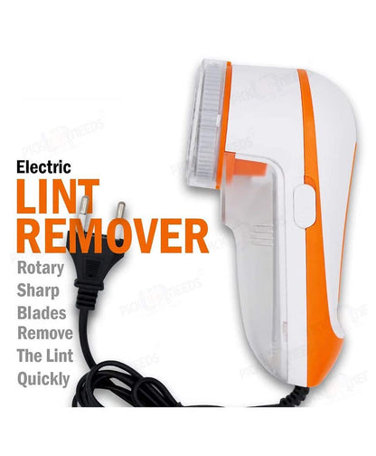 Corded Woolen Clothes Lint Remover with Transparent Lint Box