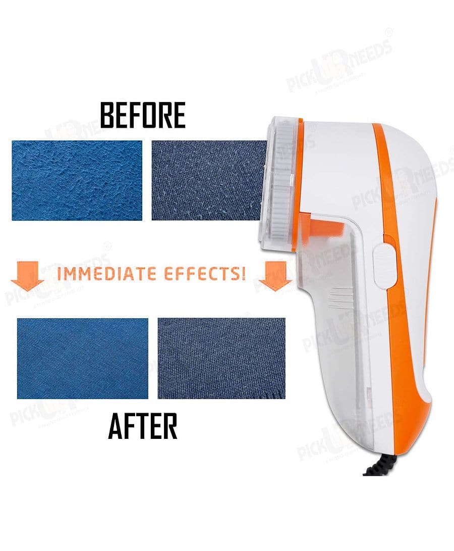 Corded Woolen Clothes Lint Remover with Transparent Lint Box