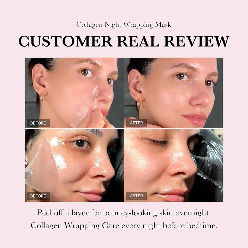Collagen Night Wrapping Peel Off Mask (Buy 1 Get 1)