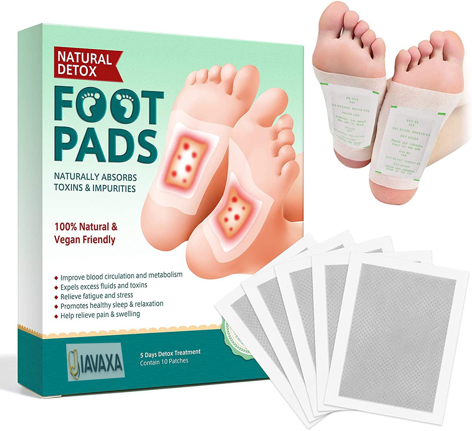 🌿Herbal Premium Detox Foot Pads 🌿 Buy 1 Get 1 FREE🌿